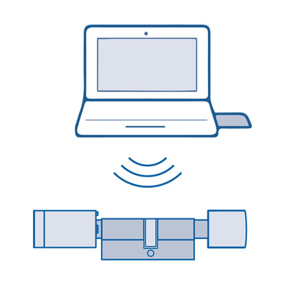 Offline programming with netbook and RF-Stick