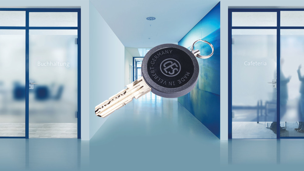 A combination of mechanical locking systems and electronic locking systems A combination of mechanical locking systems and electronic locking systems