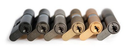 Couleurs du cylindre laqué mat Tinture en cilindri: Midnight Black, Dusk Grey, Dawn Bronze, Rising Bronze, Sunset Bronze, Moonlight Silver