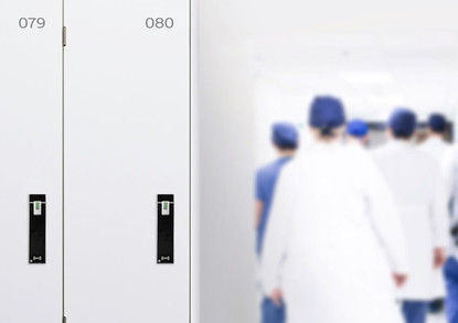 RFID furniture locks for staff changing rooms