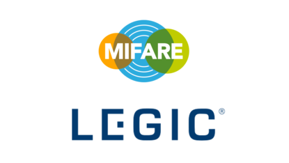 LEGIC and MIFARE locking media technology, all 13.56 MHz ID systems